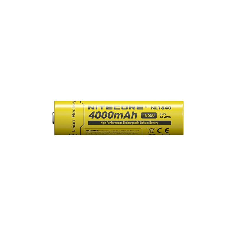🤝NITECORE NL1840强光手电用18650锂电池 148