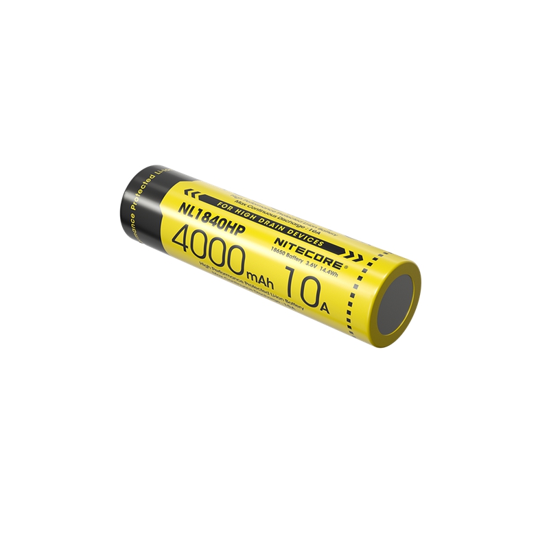 🤝NITECORE NL1840HP强光手电用18650锂电池 168