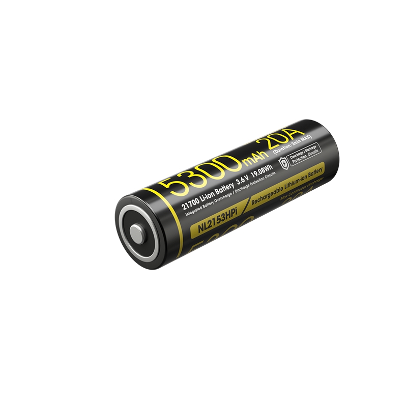 🤝NITECORE NL2153HPi强光手电用可充电21700锂电池 188