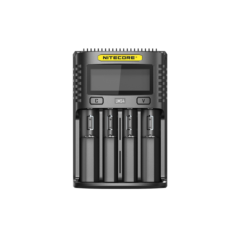 🤝NITECORE UMS4四槽LCD液晶显示强光手电电池智能充电器 269