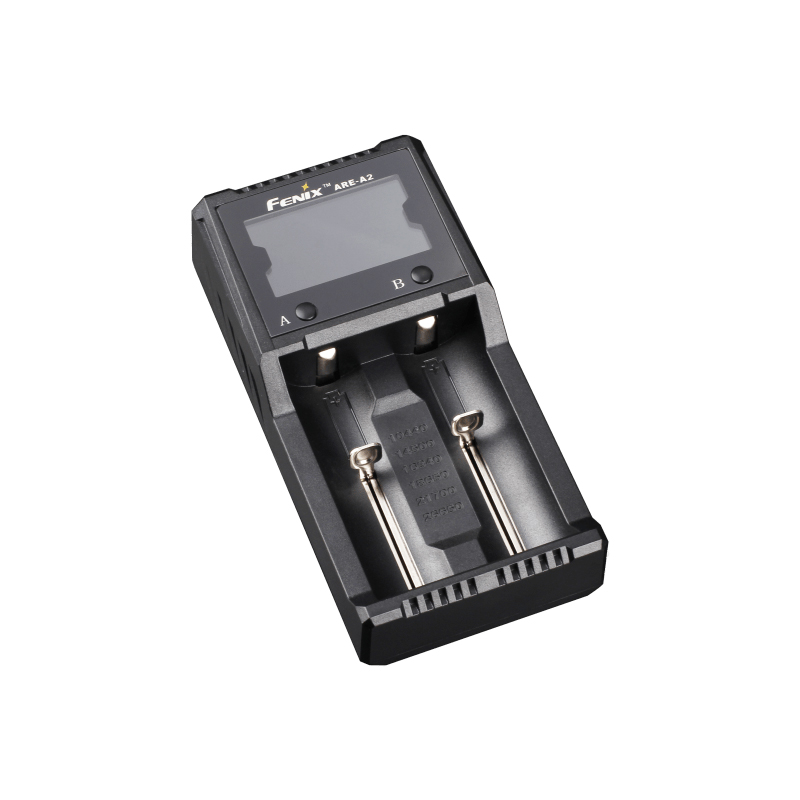🤝Fenix ARE-A2双槽LCD液晶显示强光手电电池充电器 138