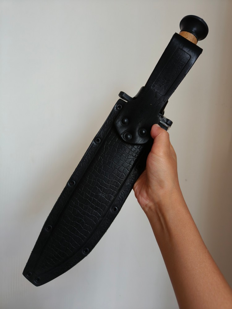 【寄售】Kizlyar Knives Z160钢 胡桃木柄 俄罗斯基兹利亚尔 1500