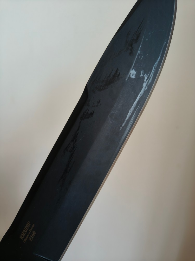 【寄售】Kizlyar Knives Z160钢 胡桃木柄 俄罗斯基兹利亚尔 1500
