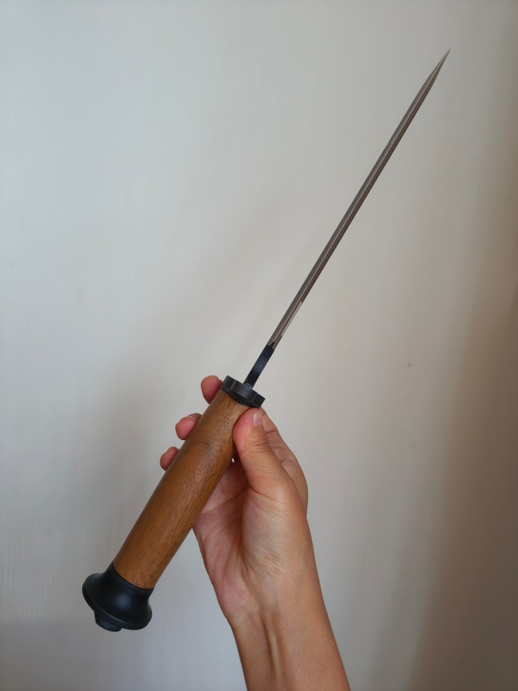 【寄售】Kizlyar Knives Z160钢 胡桃木柄 俄罗斯基兹利亚尔 1500