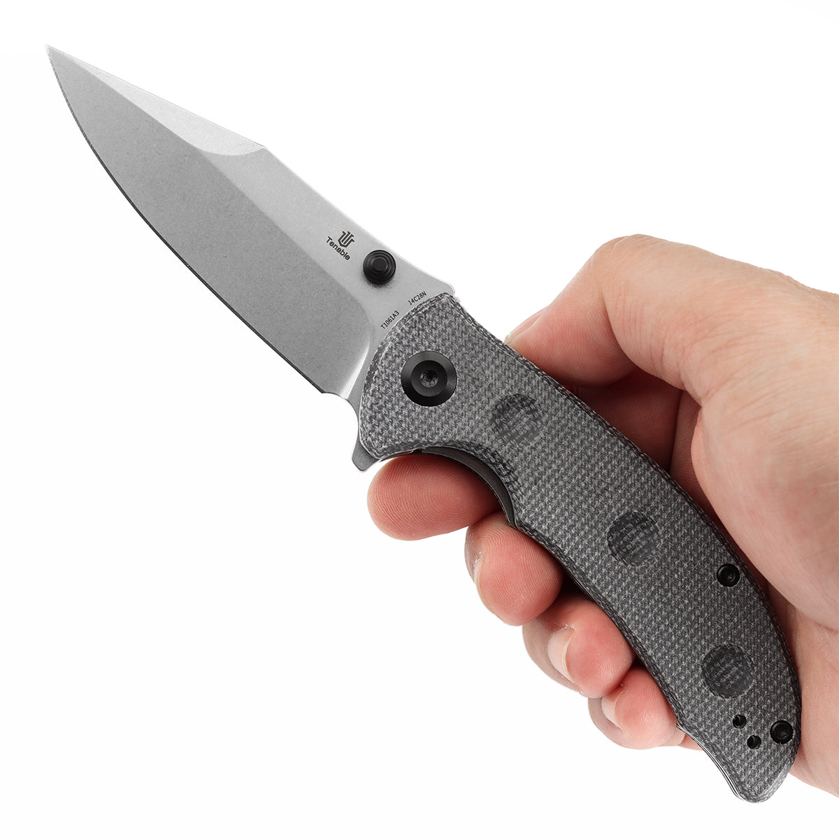 Tenable Rei  14C28N钢  Micarta手柄  T1061A3