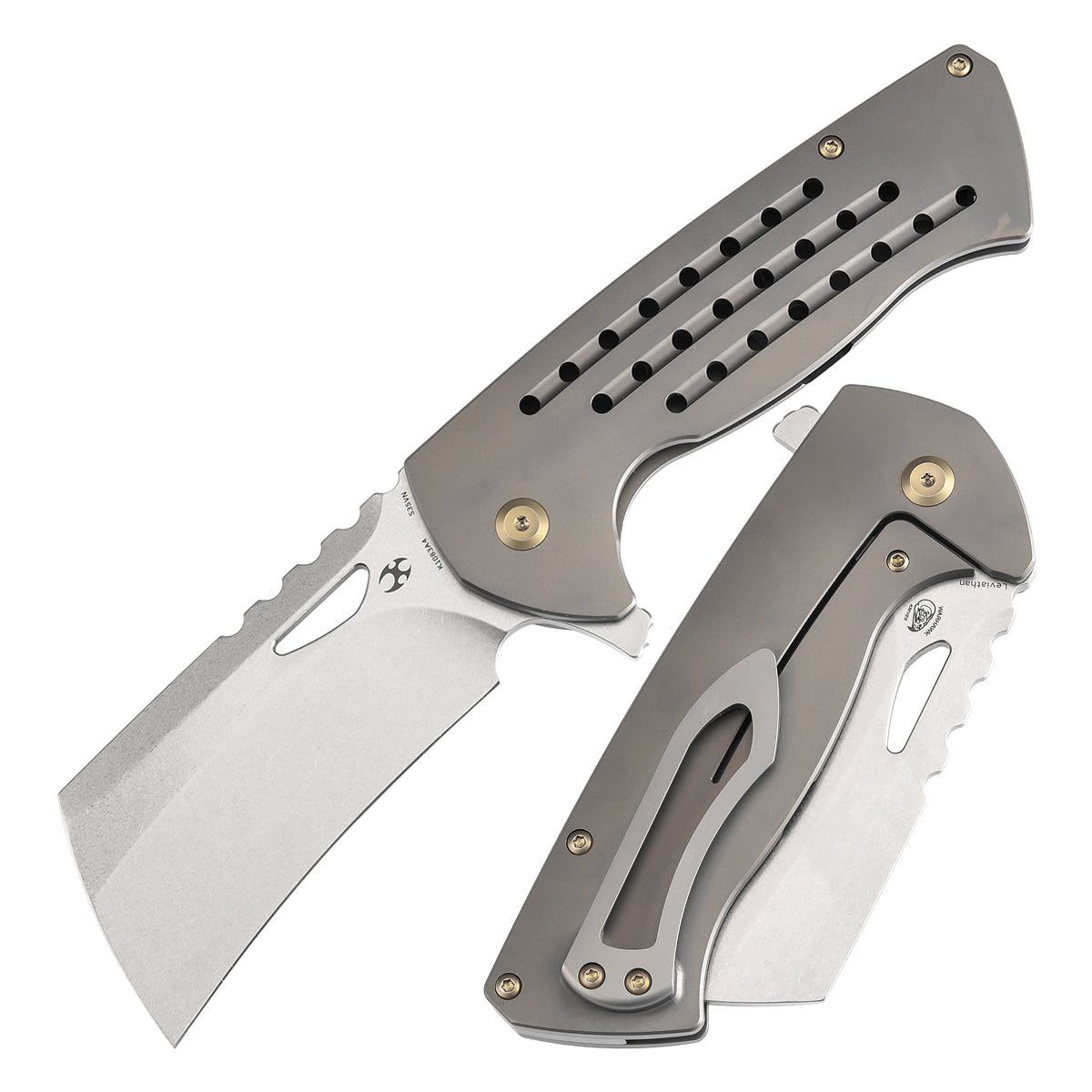 KANSEPT Leviathan  CPM S35VN钢 钛手柄  K1083A4