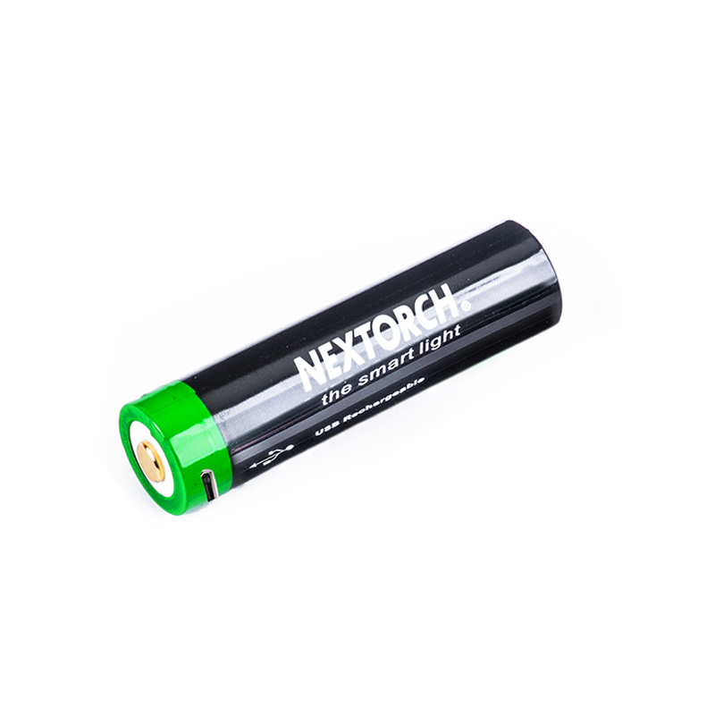 ⭕️NEXTORCH Type-C口直充18650锂电池 3400mAh 118