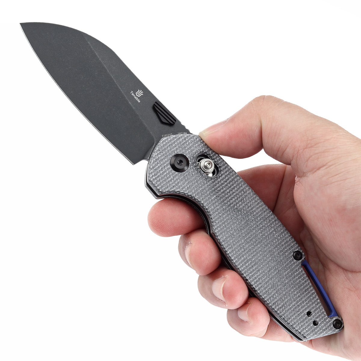 Tenable Model 6  14C28N钢  Micarta手柄  T1022V5