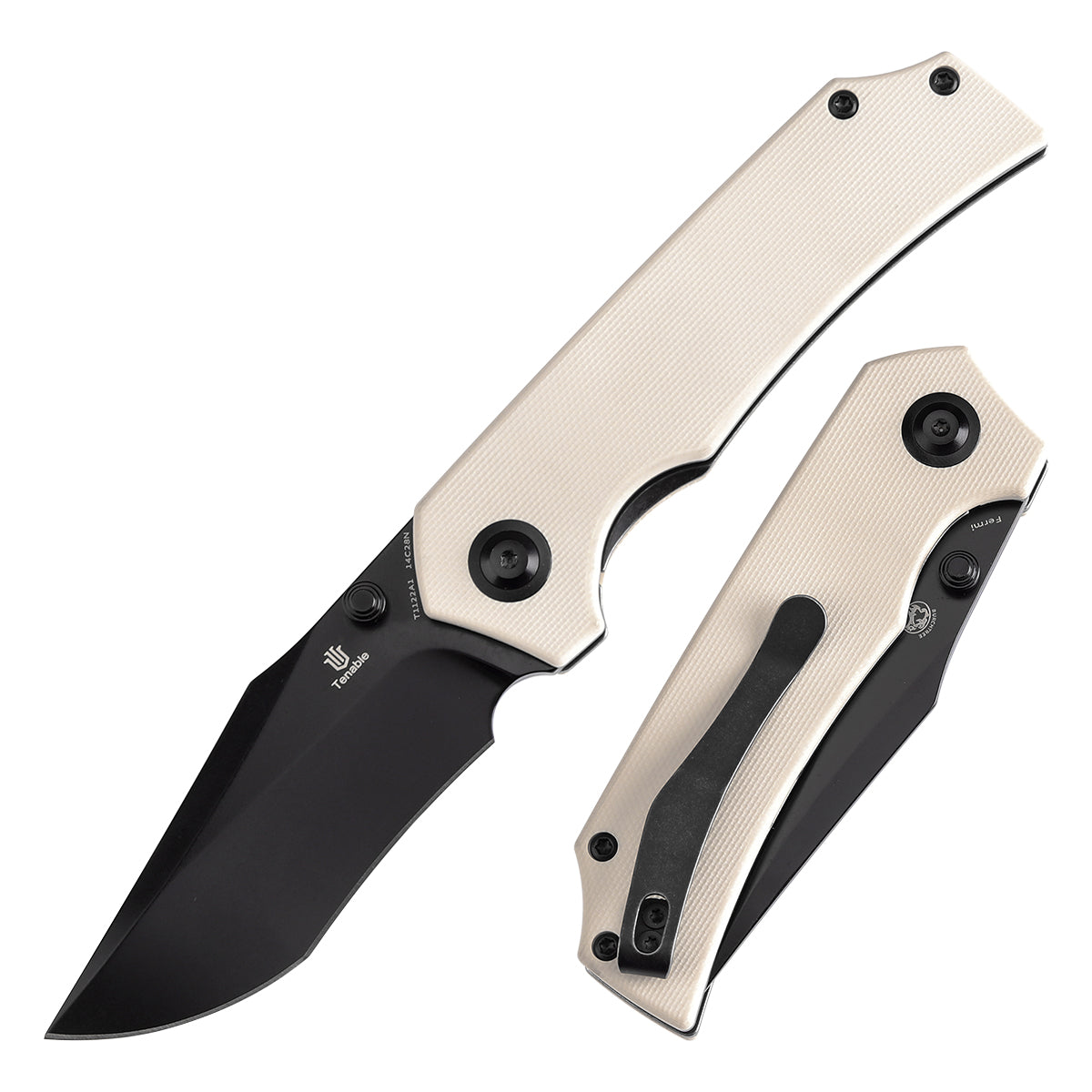 Tenable Fermi  14C28N钢  G10手柄  T1122A1