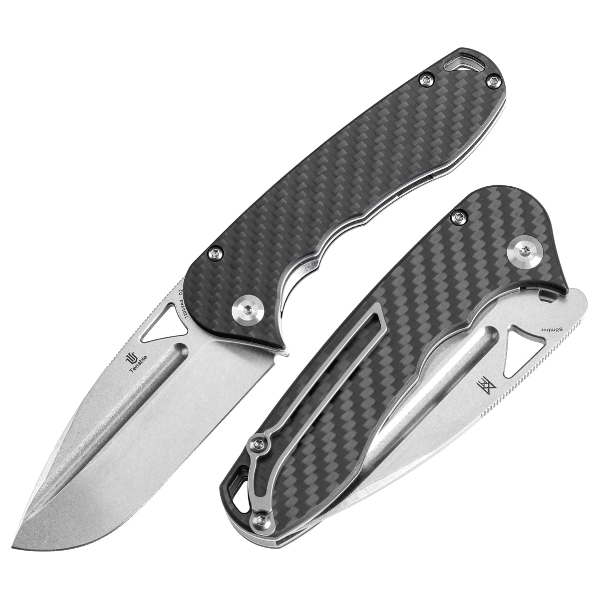 Tenable Bömbur  D2钢  碳纤维手柄  T1054A3