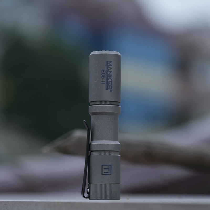 🤝Mankerlight E05 II 钛石洗版本强光小手电筒 1300流明 含14500电池 399