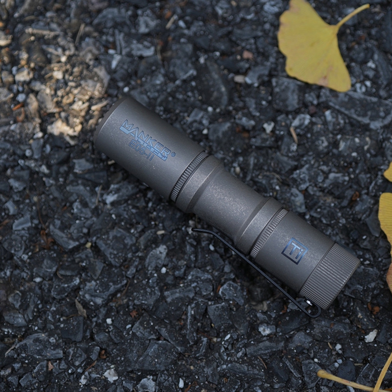 🤝Mankerlight E05 II 钛石洗版本强光小手电筒 1300流明 含14500电池 399