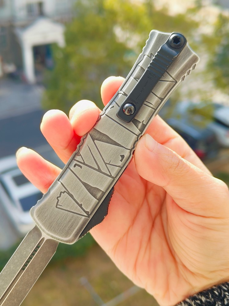 🔥 Microtech 1702M-1BMHWMYS 石洗 3100