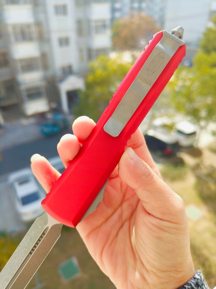 🔥 Microtech 122-10APRD 红色 2550