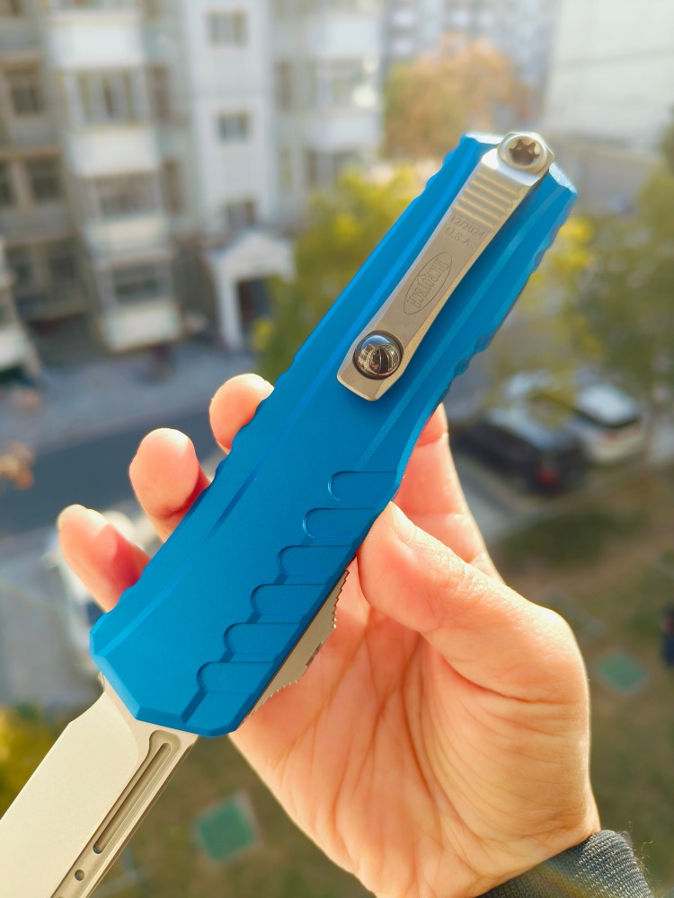 🔥 Microtech 1241-10BL 蓝色 3200
