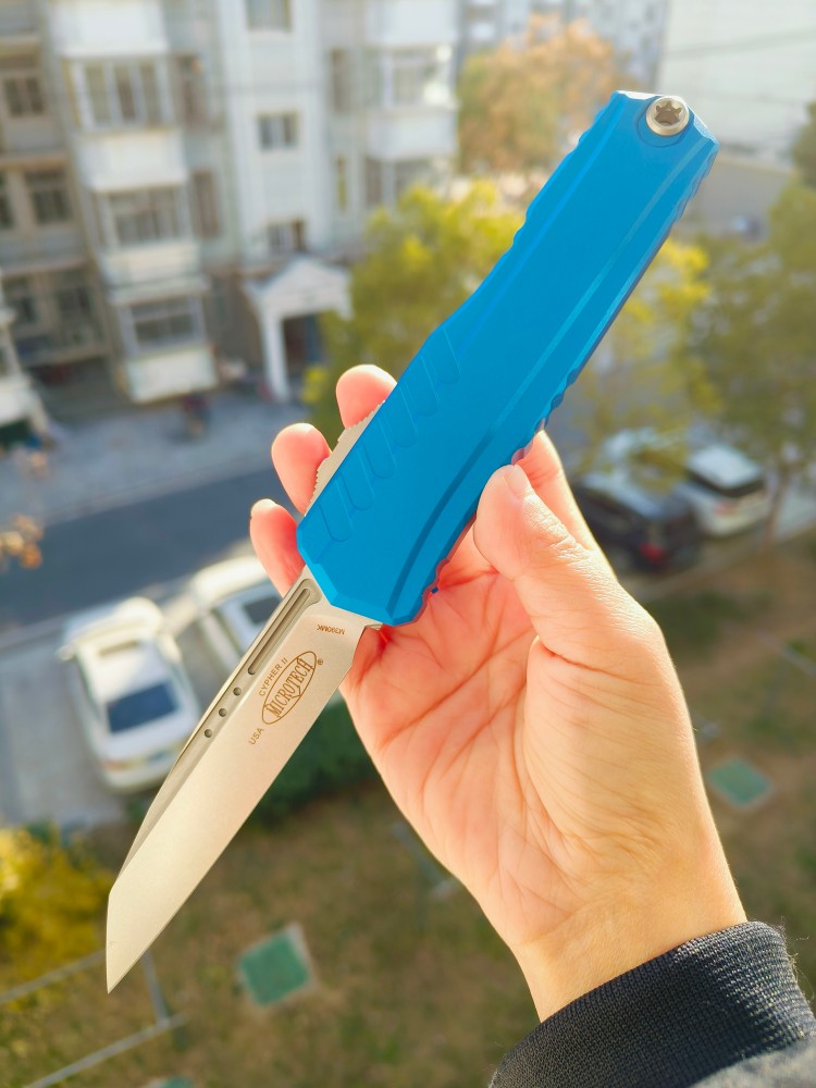🔥 Microtech 1241-10BL 蓝色 3200
