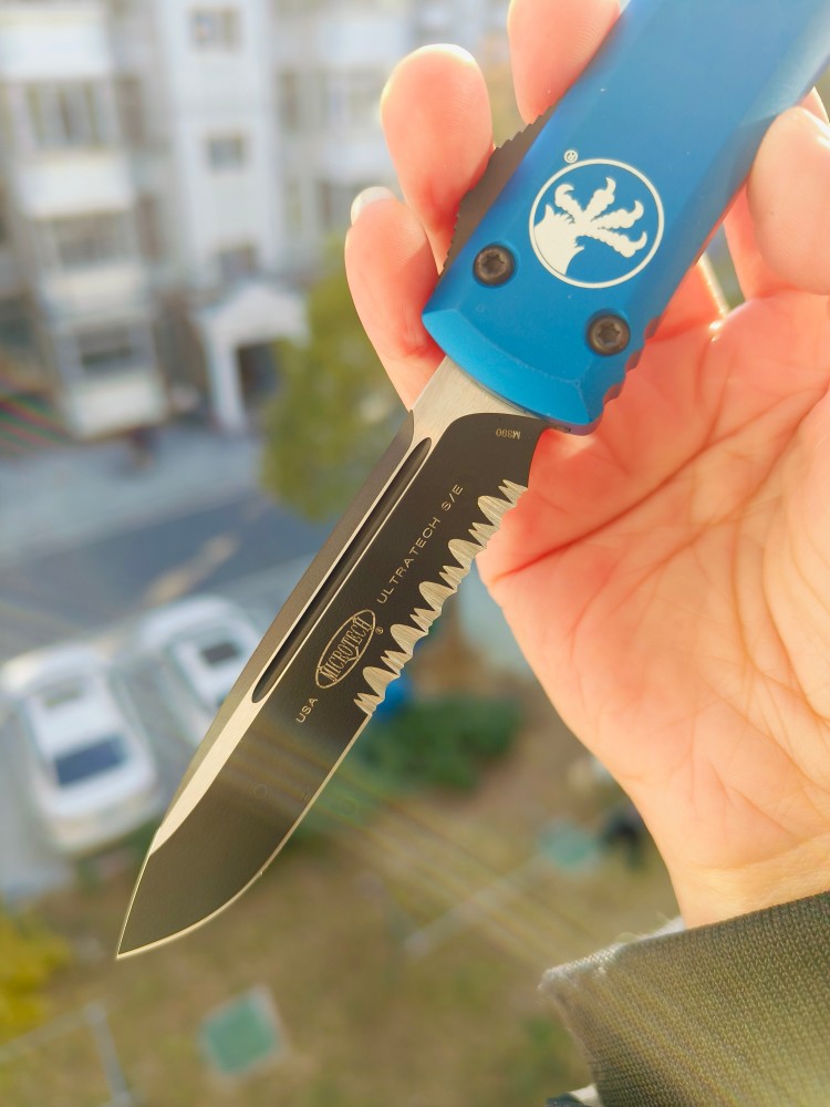 🔥 Microtech 121-2BL 蓝色 2850