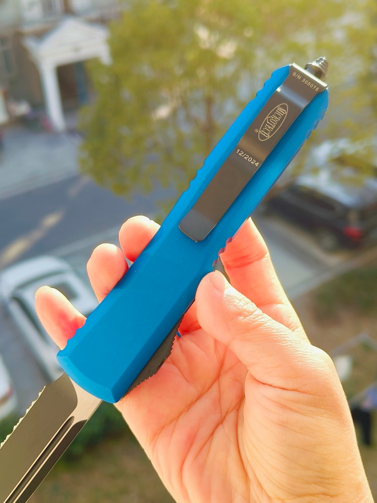 🔥 Microtech 121-2BL 蓝色 2850