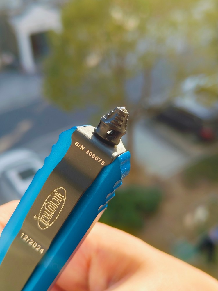 🔥 Microtech 121-2BL 蓝色 2850