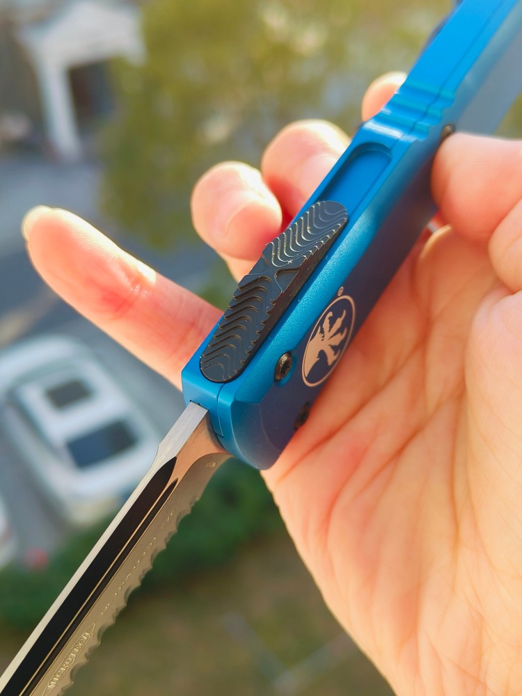 🔥 Microtech 121-2BL 蓝色 2850