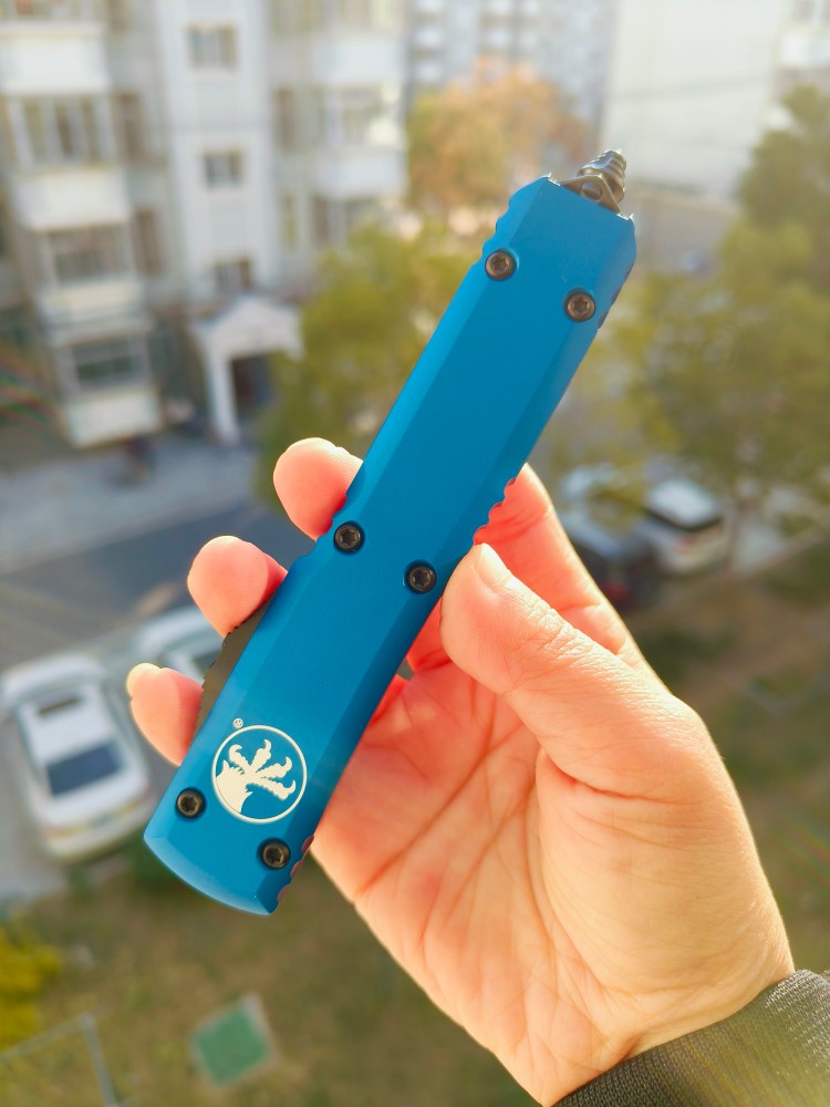 🔥 Microtech 121-2BL 蓝色 2850