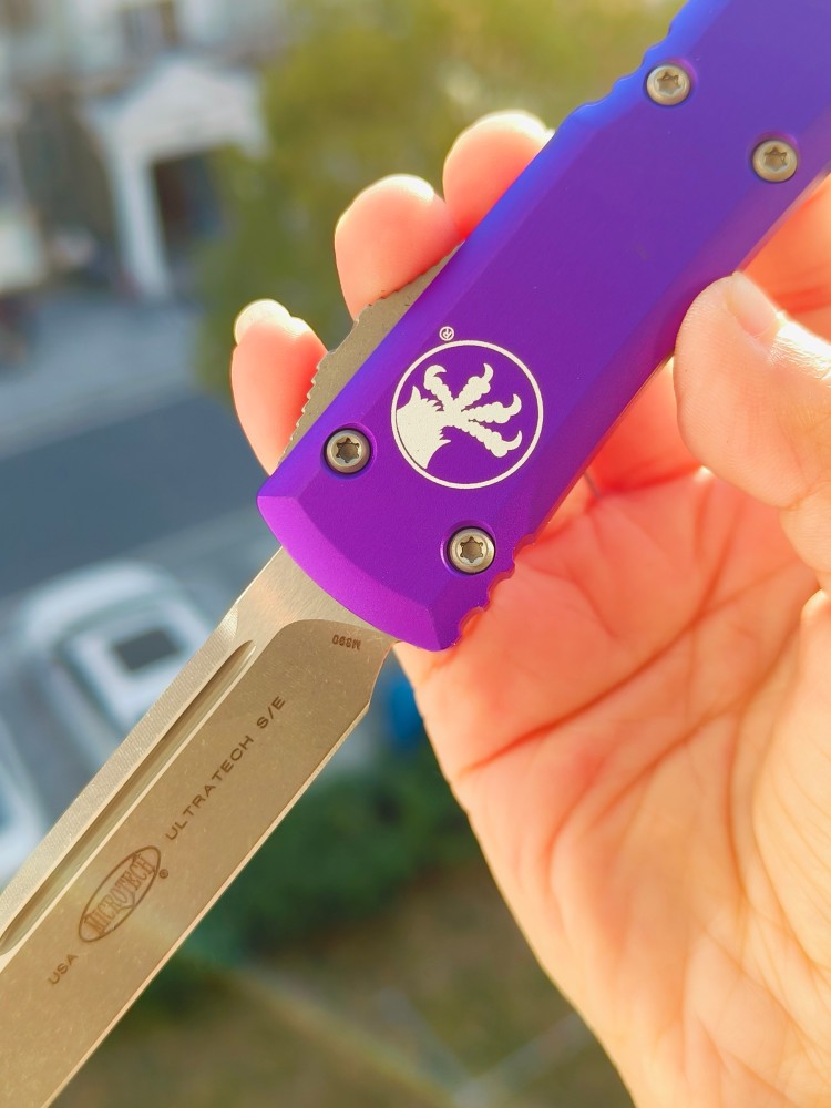 🔥 Microtech 121-10APPU 紫色 2550