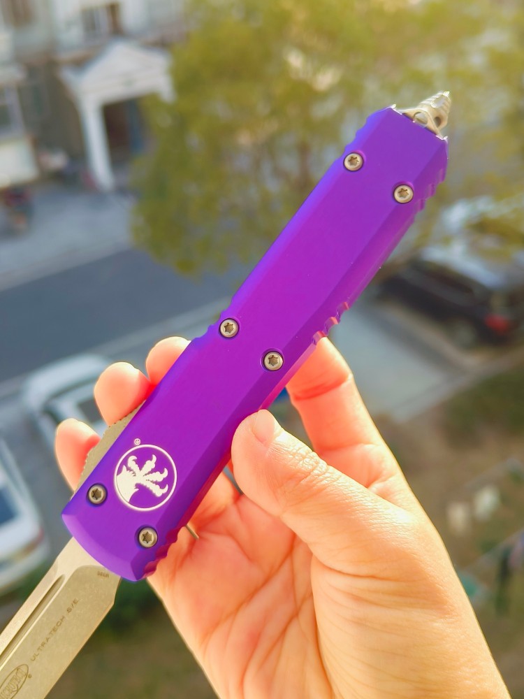🔥 Microtech 121-10APPU 紫色 2550