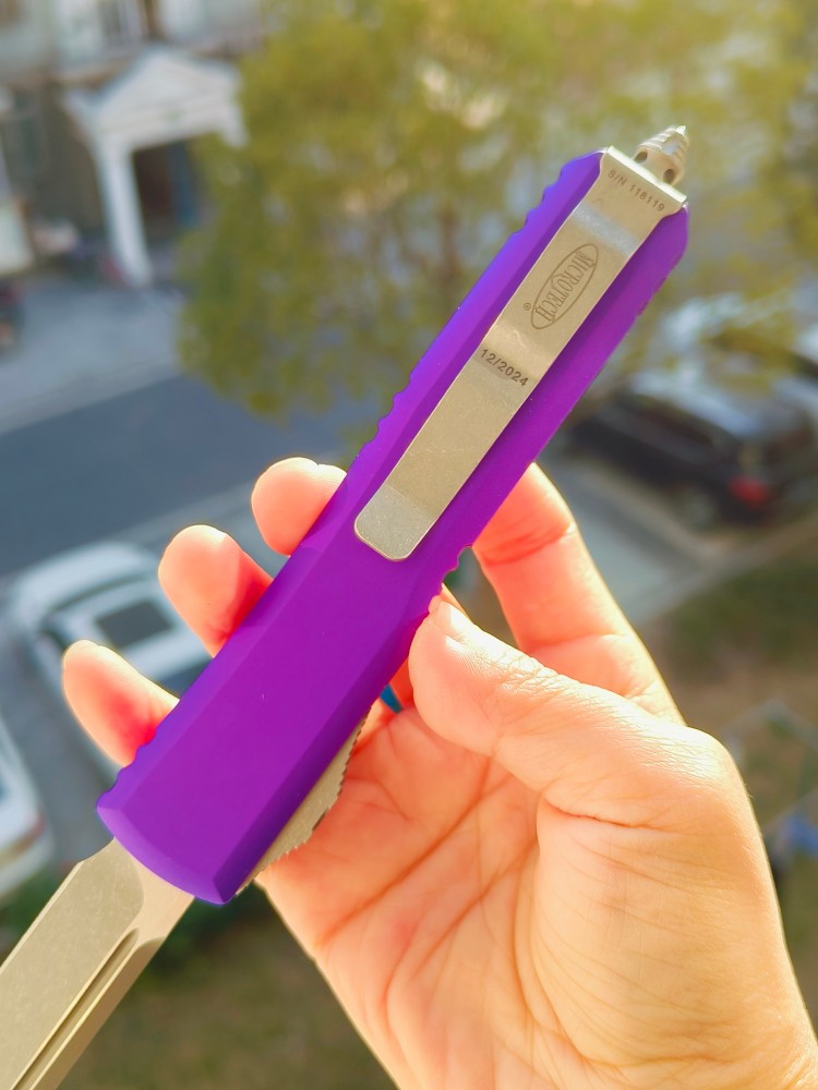 🔥 Microtech 121-10APPU 紫色 2550