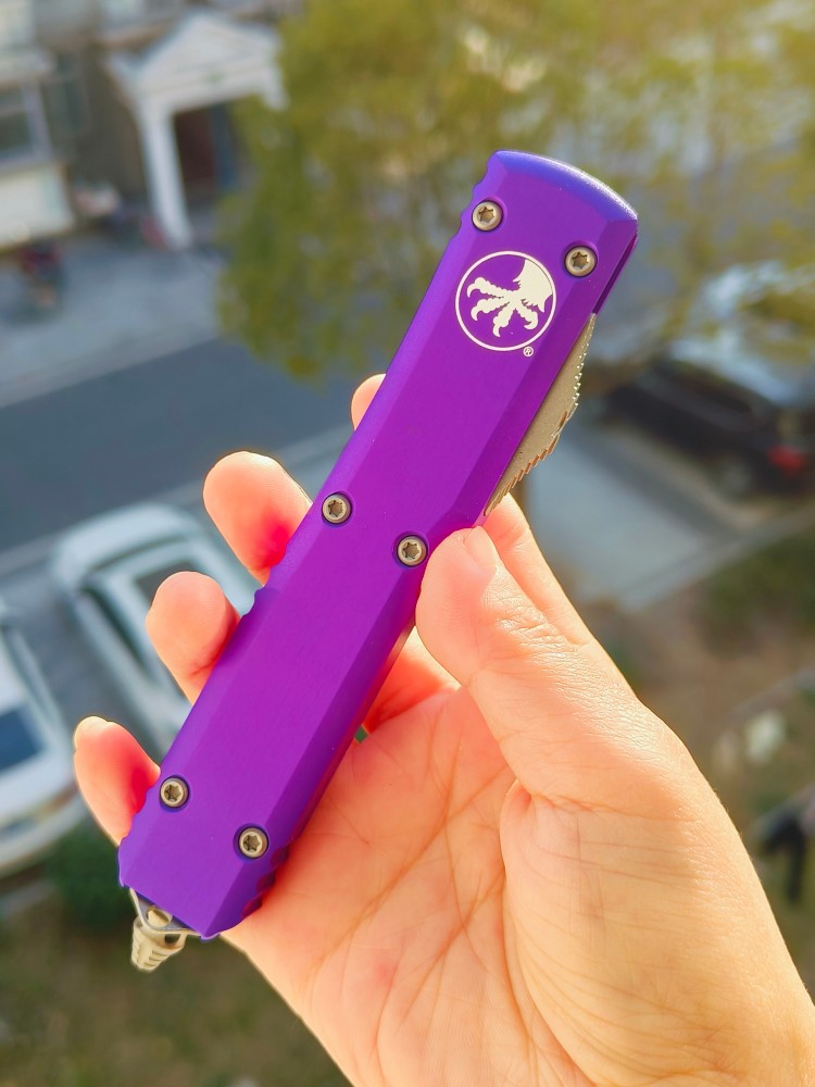 🔥 Microtech 121-10APPU 紫色 2550