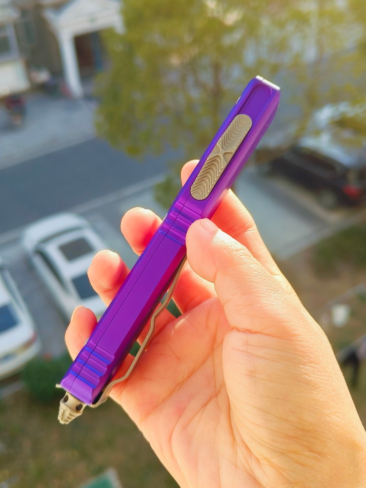 🔥 Microtech 121-10APPU 紫色 2550
