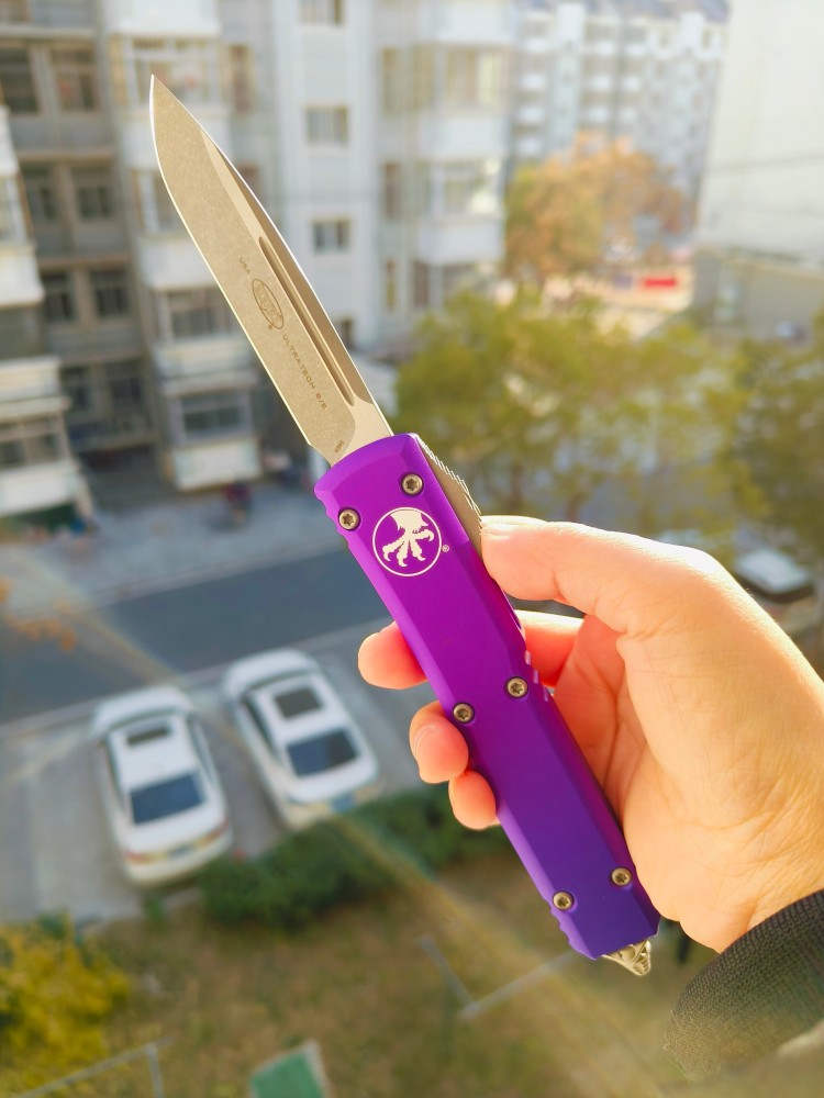 🔥 Microtech 121-10APPU 紫色 2550