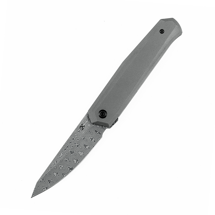 Kansept knives integra 大马士革钢 钛柄 K1042D1 喷砂 1380