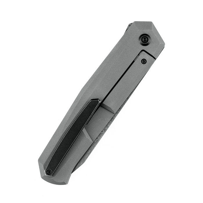 Kansept knives integra 大马士革钢 钛柄 K1042D1 喷砂 1380