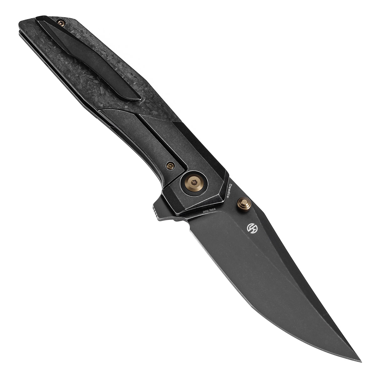 KANSEPT Deadite CPM S35VN钢  钛+碳纤维手柄  K1081A5