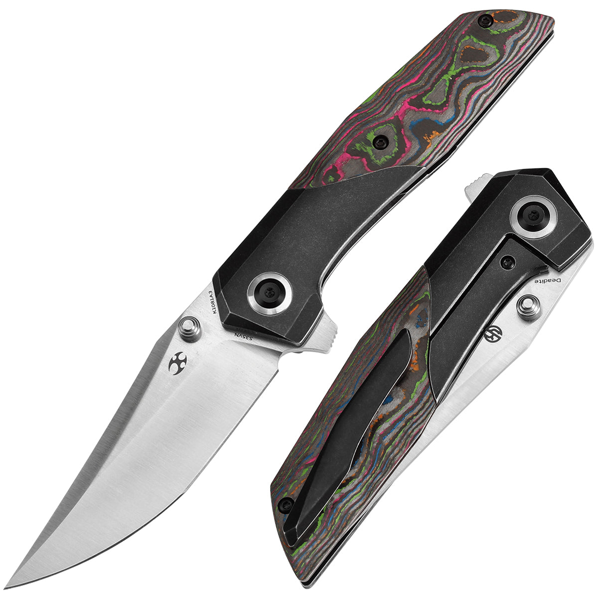 KANSEPT Deadite  CPM S35VN钢  钛+碳纤维手柄   K1081A3