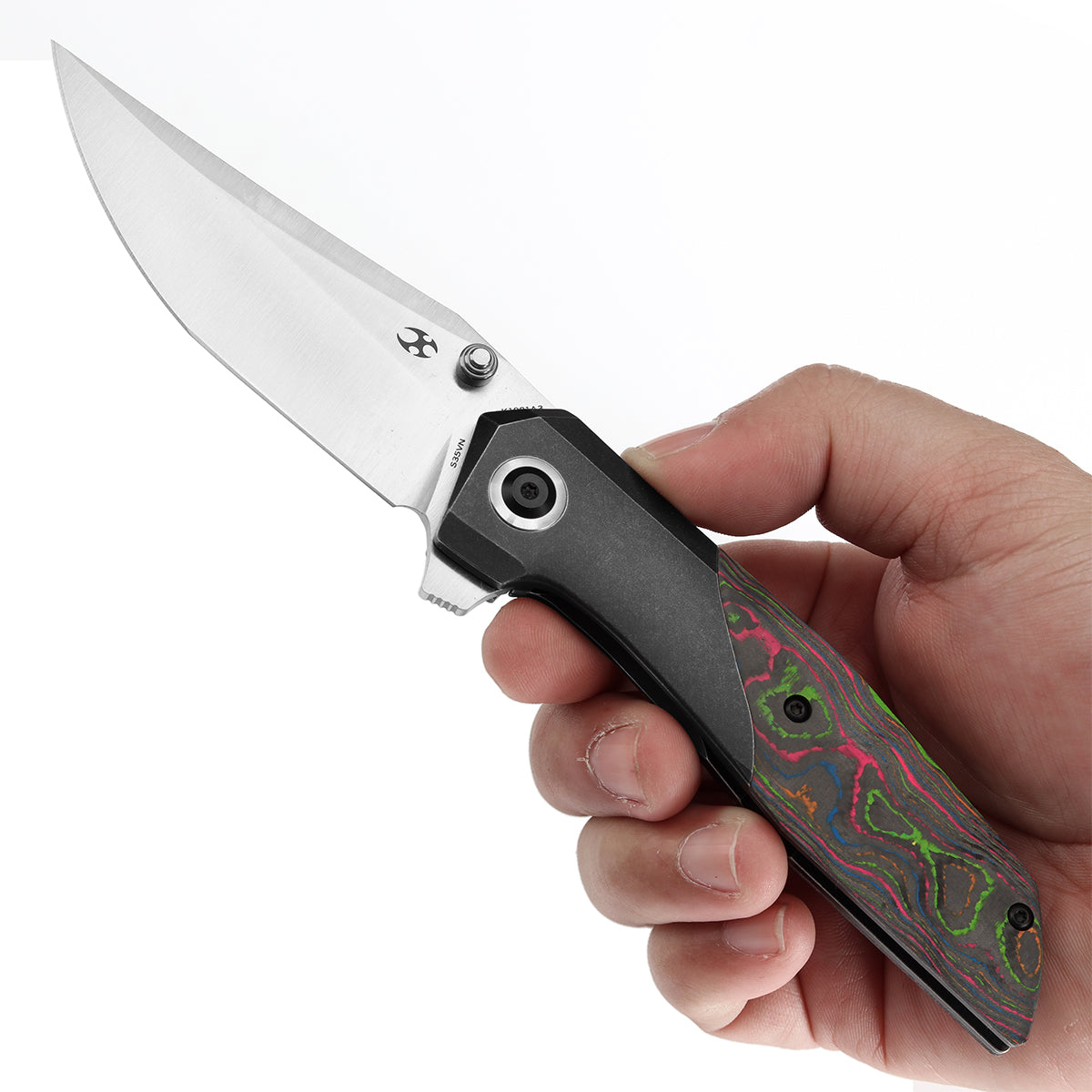 KANSEPT Deadite  CPM S35VN钢  钛+碳纤维手柄   K1081A3