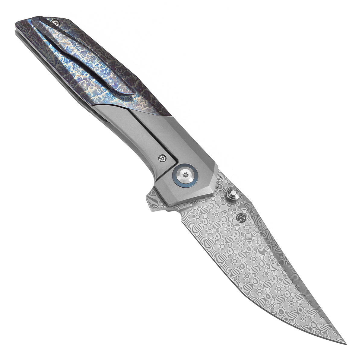 KANSEPT Deadite  CPM S35VN钢/大马士革钢  钛手柄  K1081A2