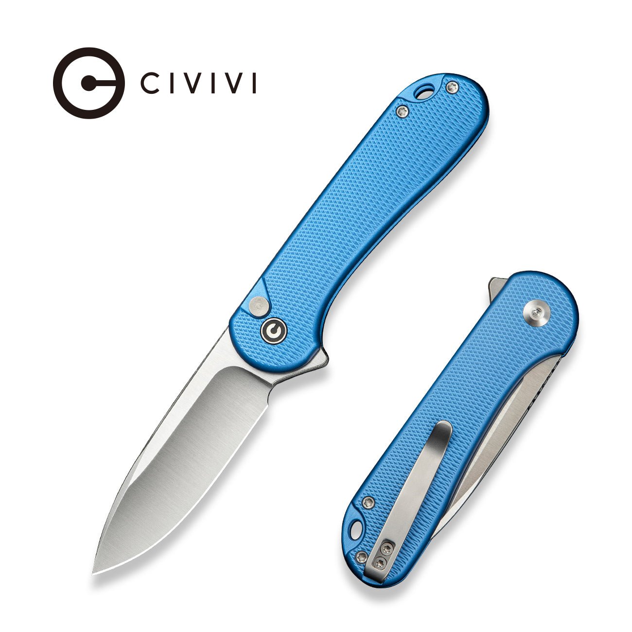 CIVIVI Button Lock Elementum II  Nitro-V钢  铝制手柄  C18062PD-2