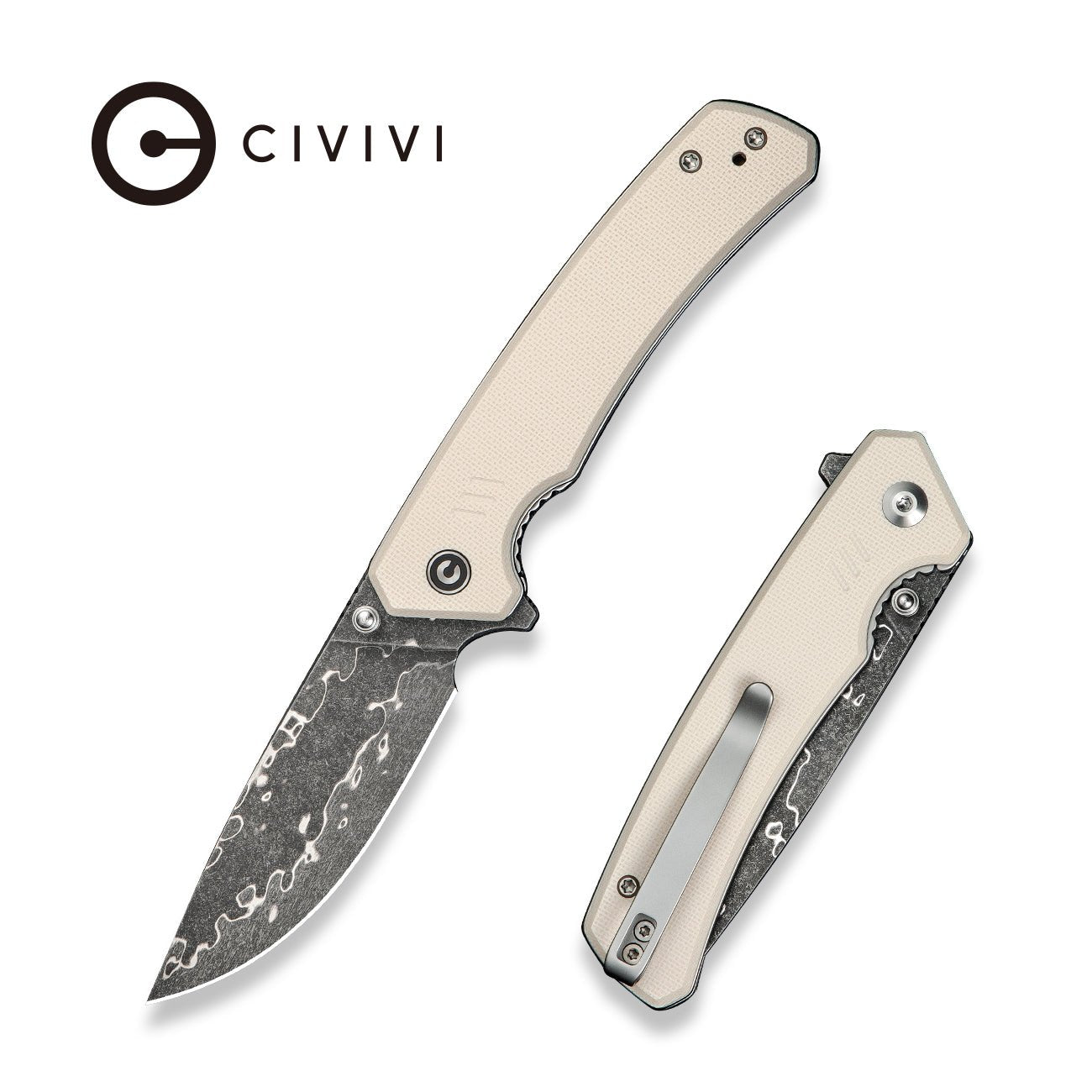 CIVIVI Merit  大马士革钢  G10手柄  C24012-DS1