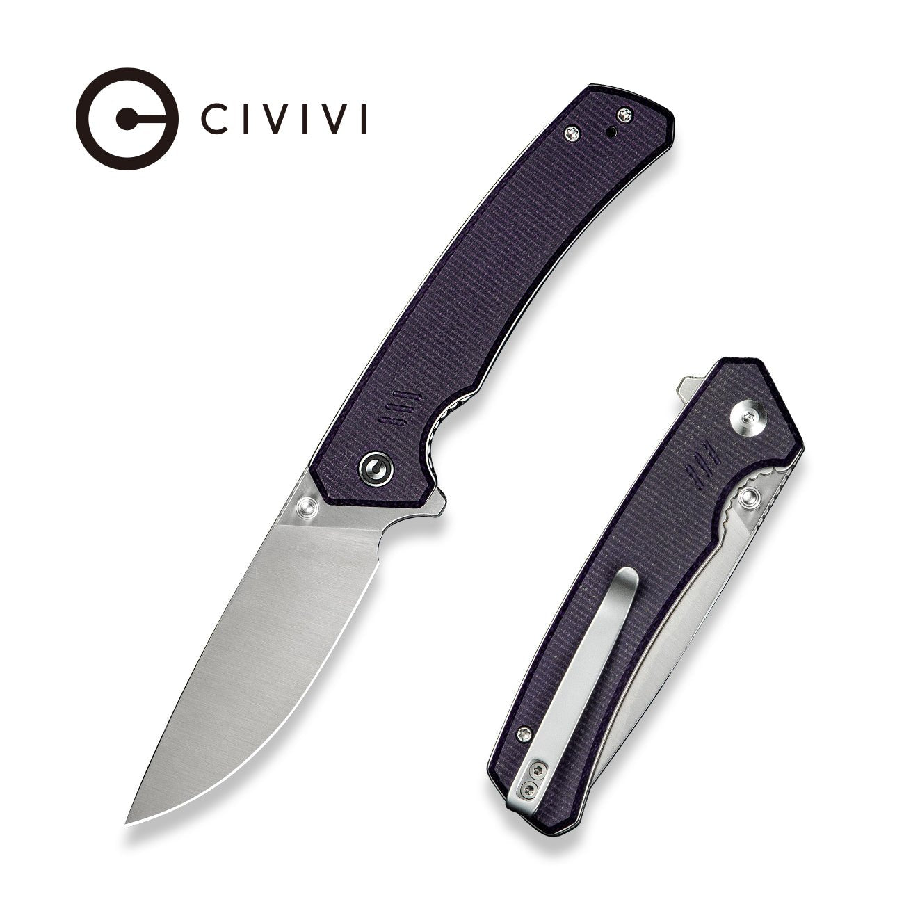 CIVIVI Merit  14C28N钢  Micarta手柄  C24012-3