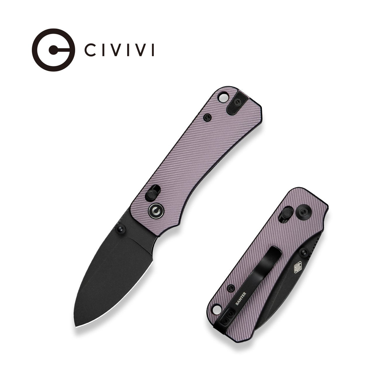 CIVIVI Baby Banter 2  Nitro-V钢  铝制手柄  C23074-2
