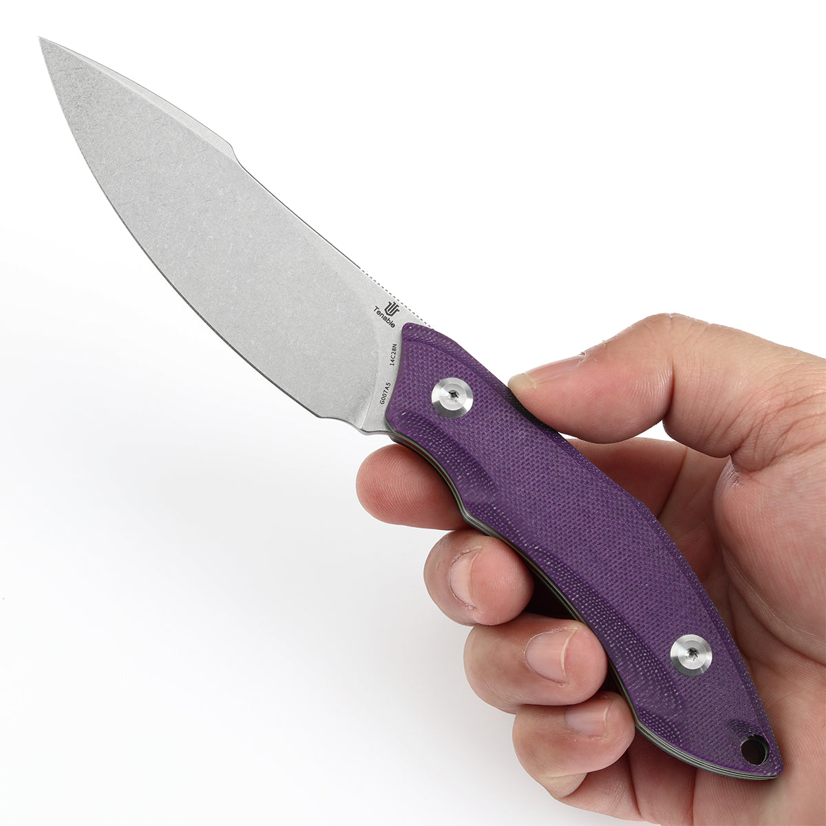 Tenable Luccio 14C28N钢  G10 手柄   G007A5