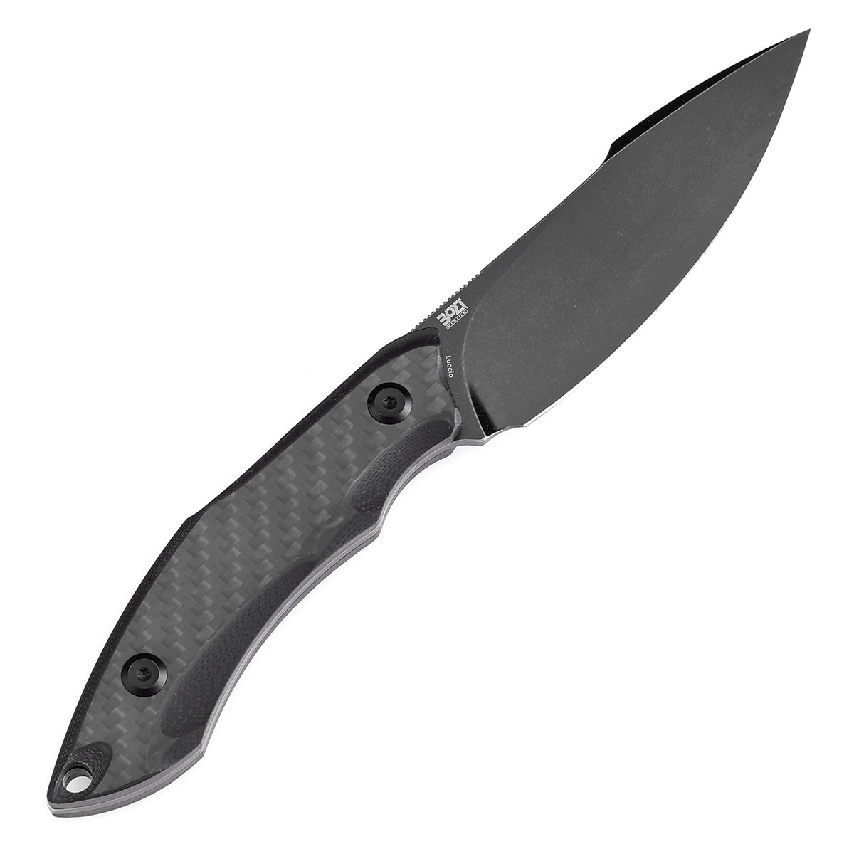 Tenable Luccio 14C28N钢  碳纤维+G10手柄  G007A6