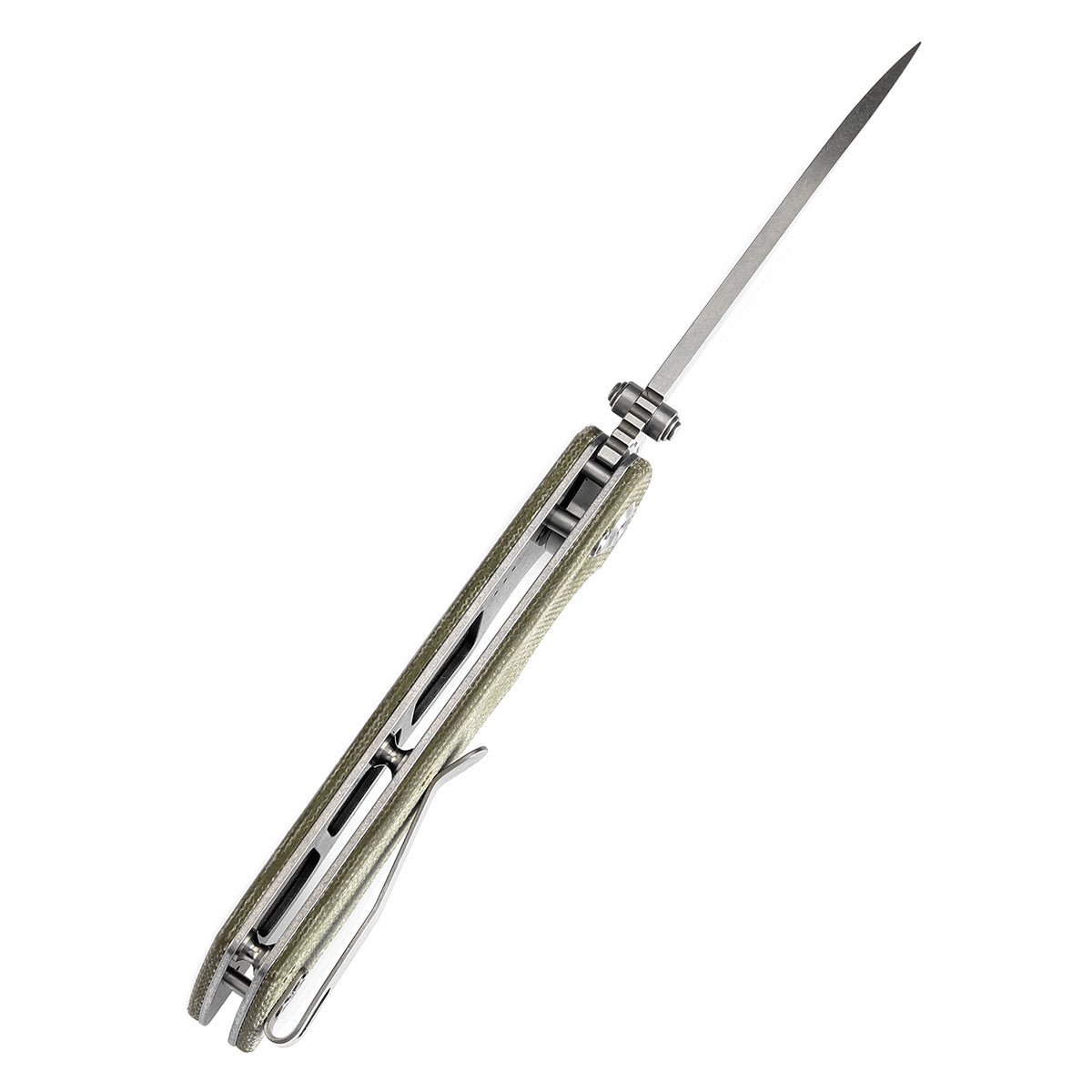Tenable Kryo 14C28N钢  Micarta手柄  T1001V6
