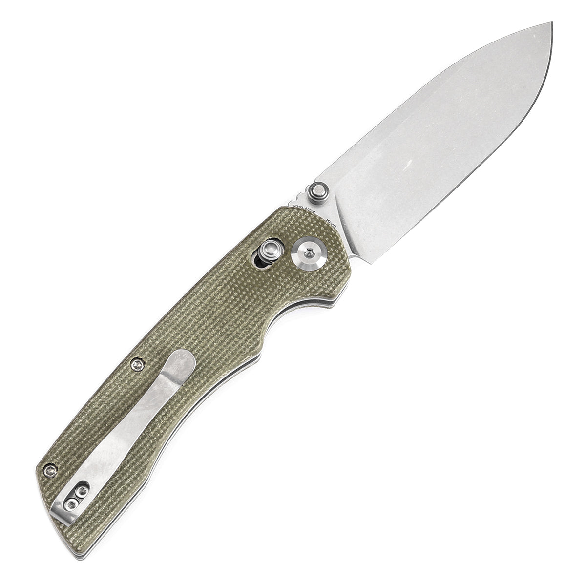 Tenable Kryo 14C28N钢  Micarta手柄  T1001V6