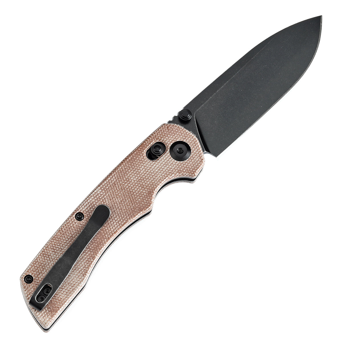 Tenable Kryo 14C28N钢  Micarta手柄  T1001V5