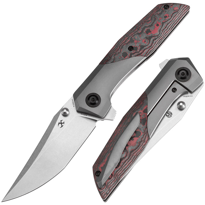 KANSEPT Deadite  CPM S35VN钢  钛+碳纤维手柄  K1081A4