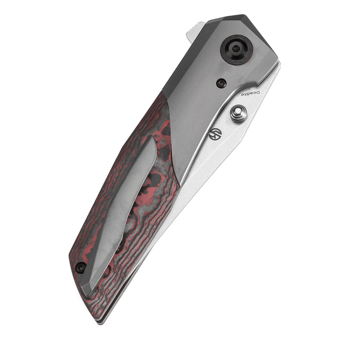KANSEPT Deadite  CPM S35VN钢  钛+碳纤维手柄  K1081A4