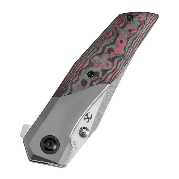 KANSEPT Deadite  CPM S35VN钢  钛+碳纤维手柄  K1081A4