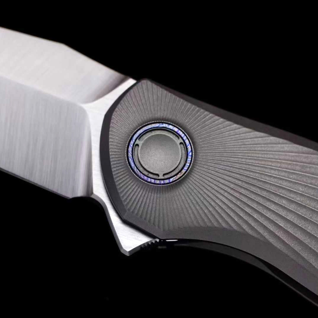 正一 犀牛 M390钢 钛柄 喷砂 1780